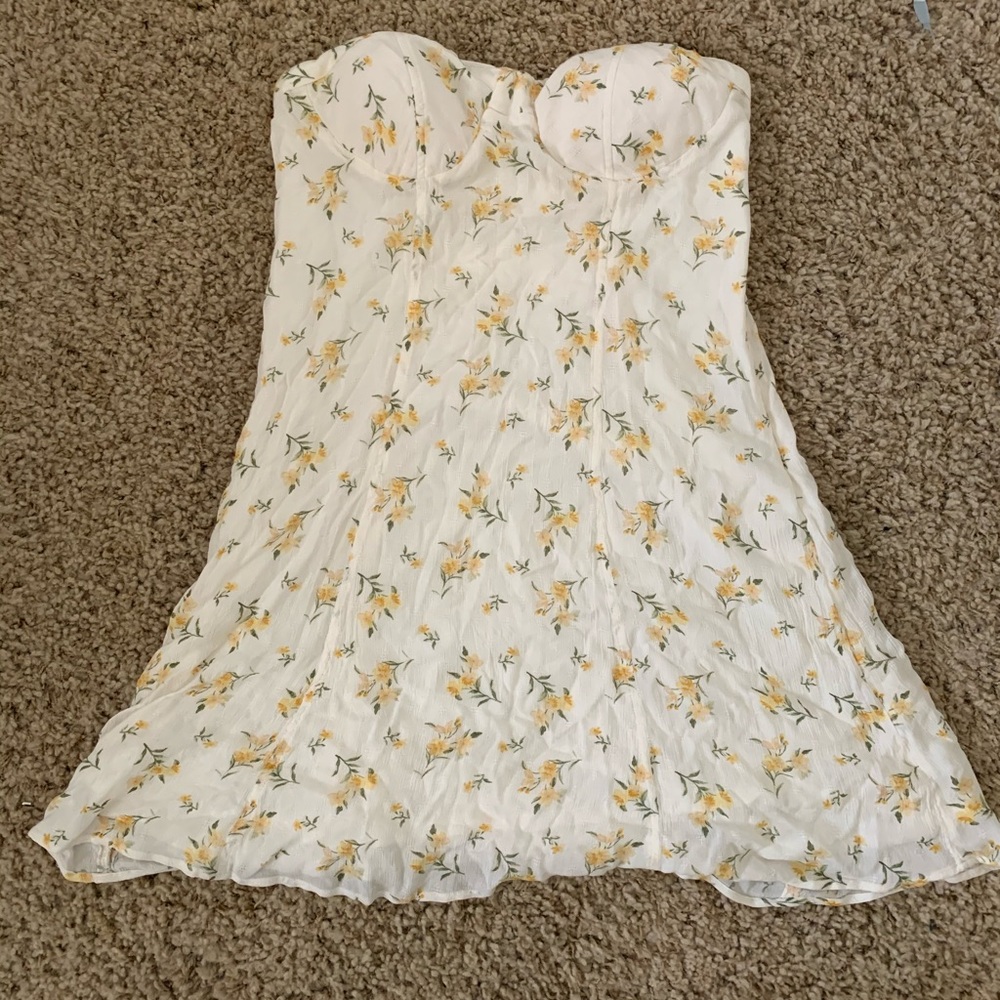 American eagle strapless dress